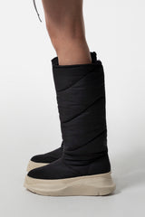 PUFFER HIGH BOOTS BLACK