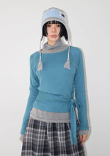 BOAT NECK STRAP LONGSLEEVE