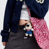 HOWDIE DOG KEY RING