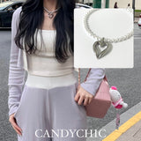 MADE jumbo white necklace