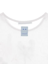 クレヨンフルーツTシャツ (アップルホワイト)