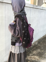 ワッフルポケットフリースジップアップ
