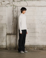 IRREGULAR TURTLE-NECK (LIGHT GRAY)