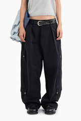 Star stud leather belt
