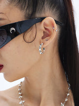 シャインスター フープピアス (S)