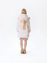 13DE MARZO Bear Puffer Down Jacket Beige