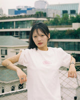 ステッチ Tシャツ ピンク
