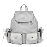 RIBBON POINT MINI BACKPACK [SILVER]