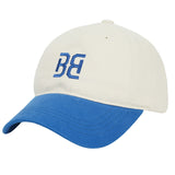 BASIC LOGO BALL CAP - BLUE/IVORY
