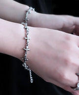 S.STEEL Cross silver Bracelet