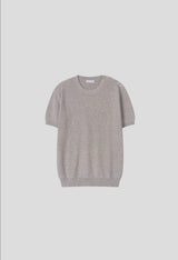 [S/S] Shoulder button half knit(4color)