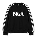 グルーヴ ロゴ トラック ブイネック スウェットシャツ (4color)