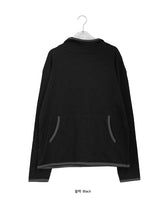 [unisex] Sherne Over Fit Waffle Zipper Hoodie
