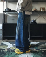 DVディープウォッシングカットデニムパンツ (1C)