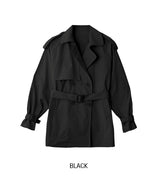 Mir Epaulet Half Trench Jacket
