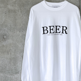 OneDropビールロゴロングtシャツ