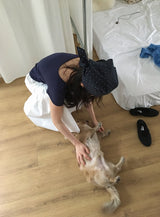26SS★ [BAONHAUS] Fochel Dot Scarf
