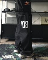 CT Back Printing Cotton Pants (2C)