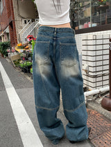 SECTION RIVET BALLOON JEANS (2C)