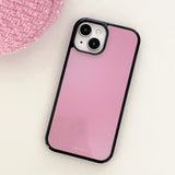 グロッシーグラスバンパーケース (pink)