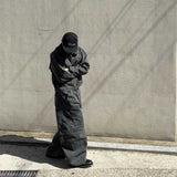 Oversized Pigment Work Jacket