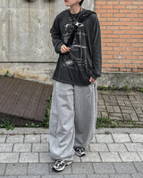 Miju Side Snap Balloon Sweat Pants
