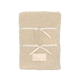 ファーリボンノートブックポーチ_ベージュ