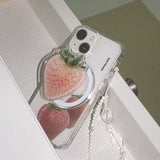 [SET] Pale Strawberry Case (hard)_MagSafe + Pale Strawberry Tok_MagSafe