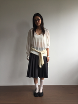 Cinnamon Summer V-neck Knit (6color)
