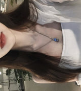 Plain Leaf Chain Necklace