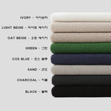 LMN レイニーシルケットハッチセミジップアップ半袖ニット (8 colors)