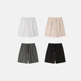 Cooling seersucker bermuda pants