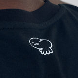 'Logo' 半袖シャツ ブラック