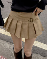 Leit buckle skort