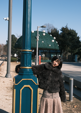 Fur Jacket /  Dark Brown