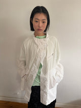 wrinkle sheer top