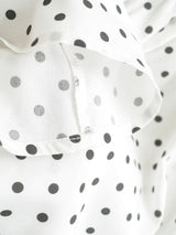 Elsyn Polka Sleeveless Top