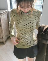 twin dot see-through layer TOP
