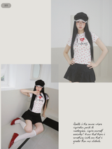 マイラブパピーラブリーショートスリーブTシャツ
