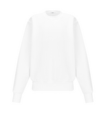 [mnem] エッセンシャルロゴスウェットシャツ (white)