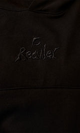 Layered Hoodie Black