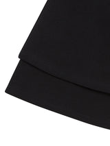 DOUBLE LAYER SKIRT (BLACK)