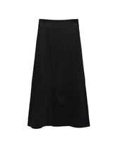 Et Pocket Belt Cotton Long Skirt