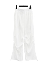 Slow Pintuck Nylon Pants