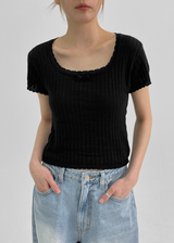 [MADE] Scarlet Square Cotton Knit
