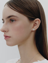 26SS★ Essence Silver (W) Moissanite Floria Earrings