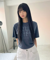ピグメント クロップ ハーフ ティーシャツ [ファイブカラー]