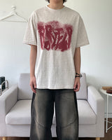 スプレープリンティドTシャツ