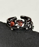 Heart Flower Ring