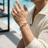 Vintage Ring Link Bracelet